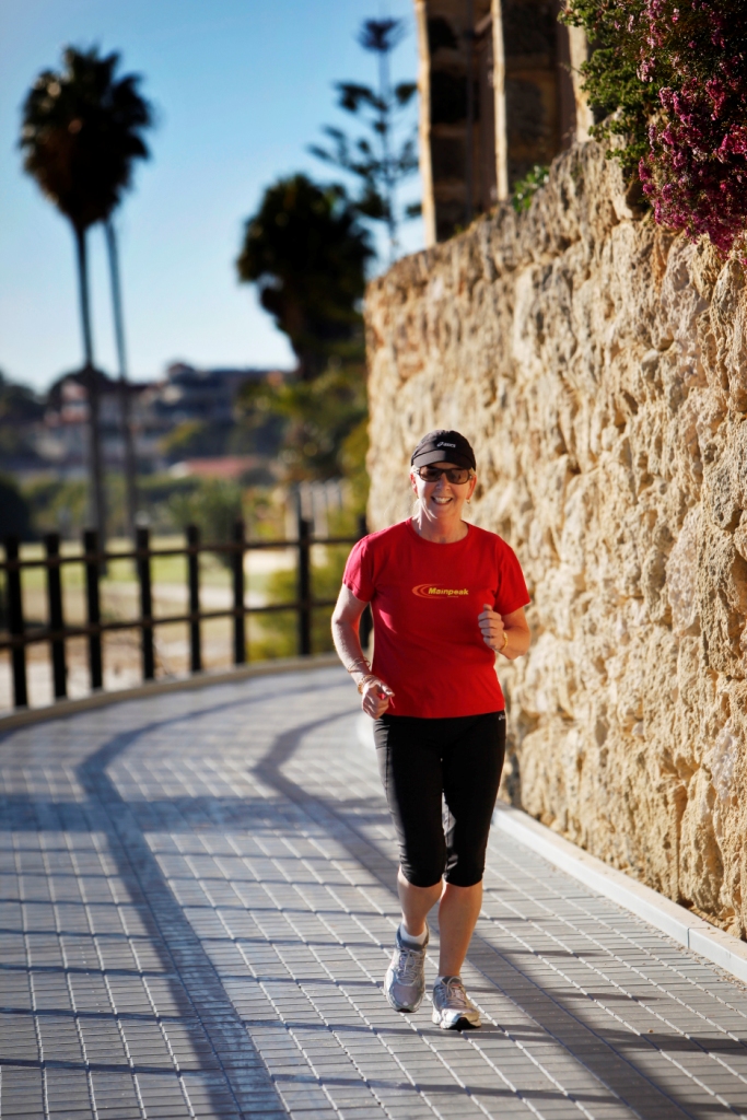 women running